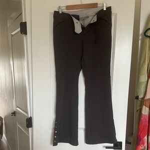 Dark Gray Athleta Soft Shell Snow Pants Size 8